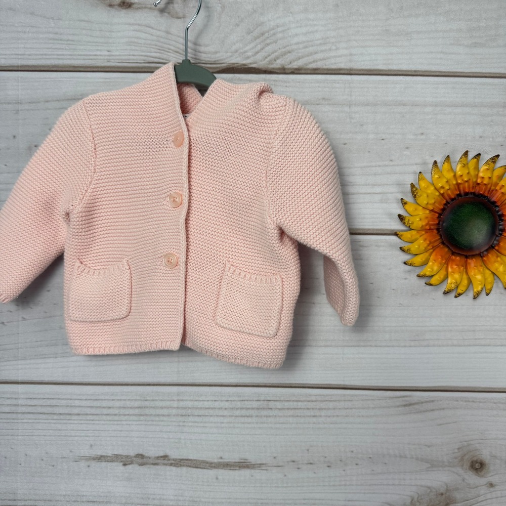Baby Gap Baby Bear‎ Knit Cardigan Sweater 3-6 Months